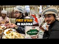 First time iftari in madina   masjid al nabwi ki iftari  yazdan umrah vlog 3  param vlog 210