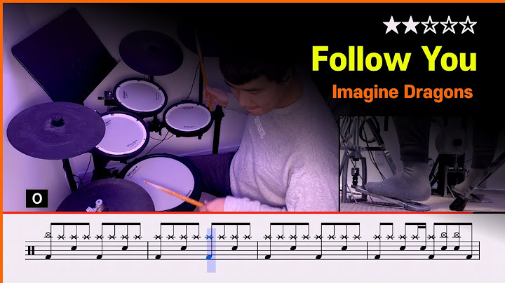 Follow You Drums version - Drums performance video thumbnail