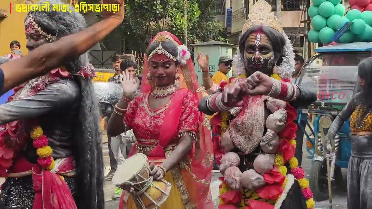 BHADRAKALI MATA SOBHAYATRA (HARISOBHA PARA), NABADWIP RASH YATRA | ভদ্রাকালী মাতার শোভাযাত্রা, রাস 