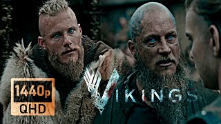VIKINGS(Dublado pt-br)||S04 EP10 - Bjorn vai visitar seus irmãos & Ragnar retorna a Kategat [1440p]