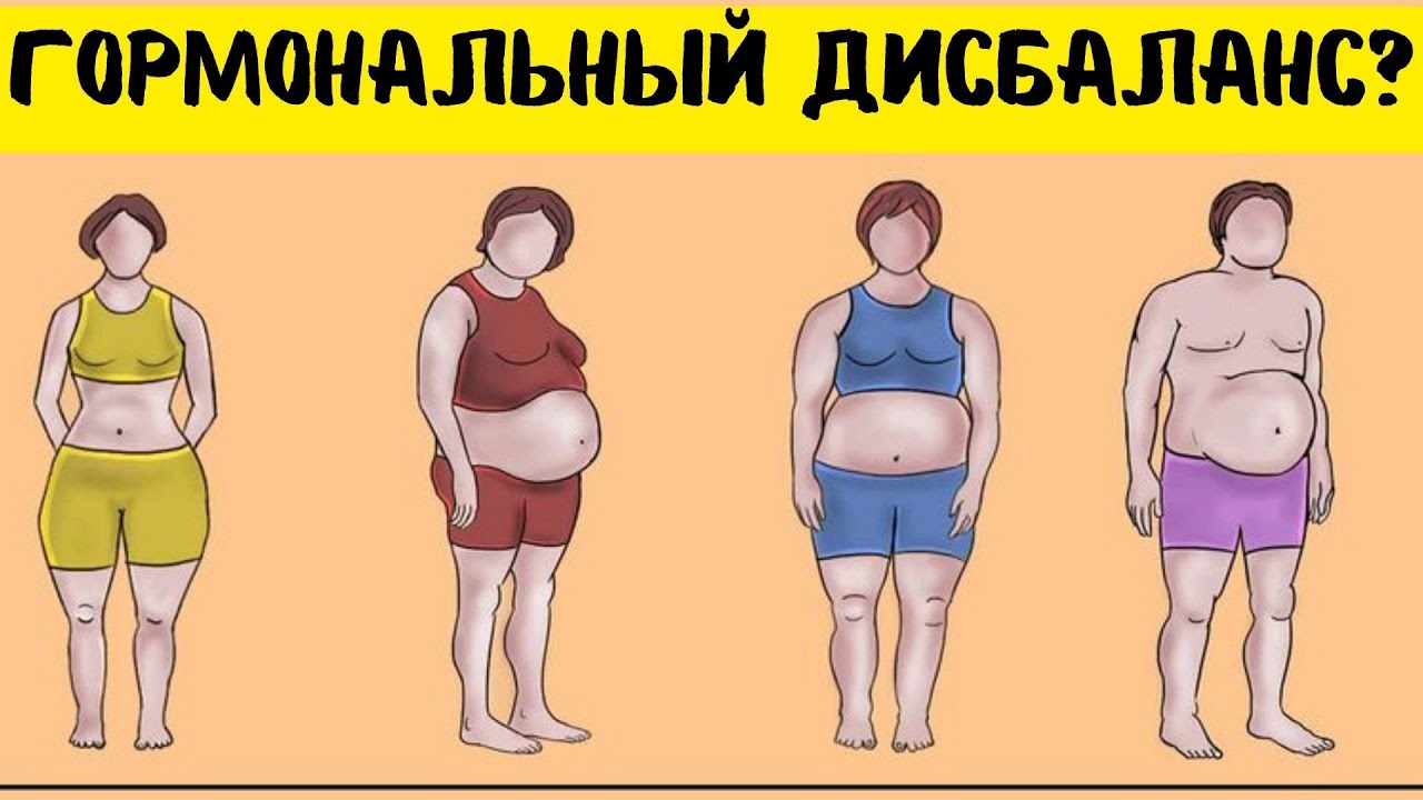4 Основных ТИПА ФИГУРЫ в зависимости от Гормонального нарушения ЗДОРОВЬЕ И БЛАГОПОЛУЧИЕ