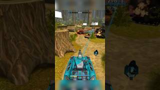 Battle with enemy tanks in Tanki Online on Nintendo Switch