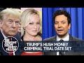 Trump&#39;s Hush Money Criminal Trial Date Set, Russia&#39;s Nuclear Weapons Plan for Space | Tonight Show