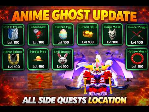 Everything about the new Update of Anime Ghosts! All new Locations!!!