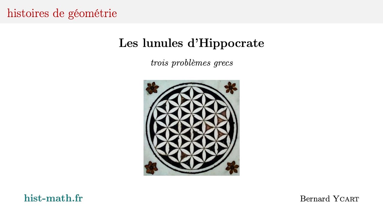 Les lunules d'Hippocrate