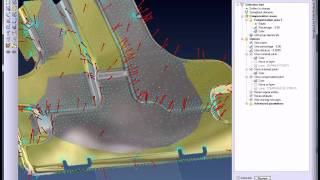 Springback by FEA results