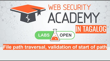 File path traversal, validation of start of path | Portswigger Academy