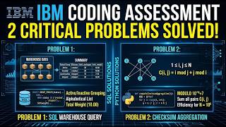 Full Crack the IBM ML Engineer/Data Scientist Online Coding Assessment under 7 min News