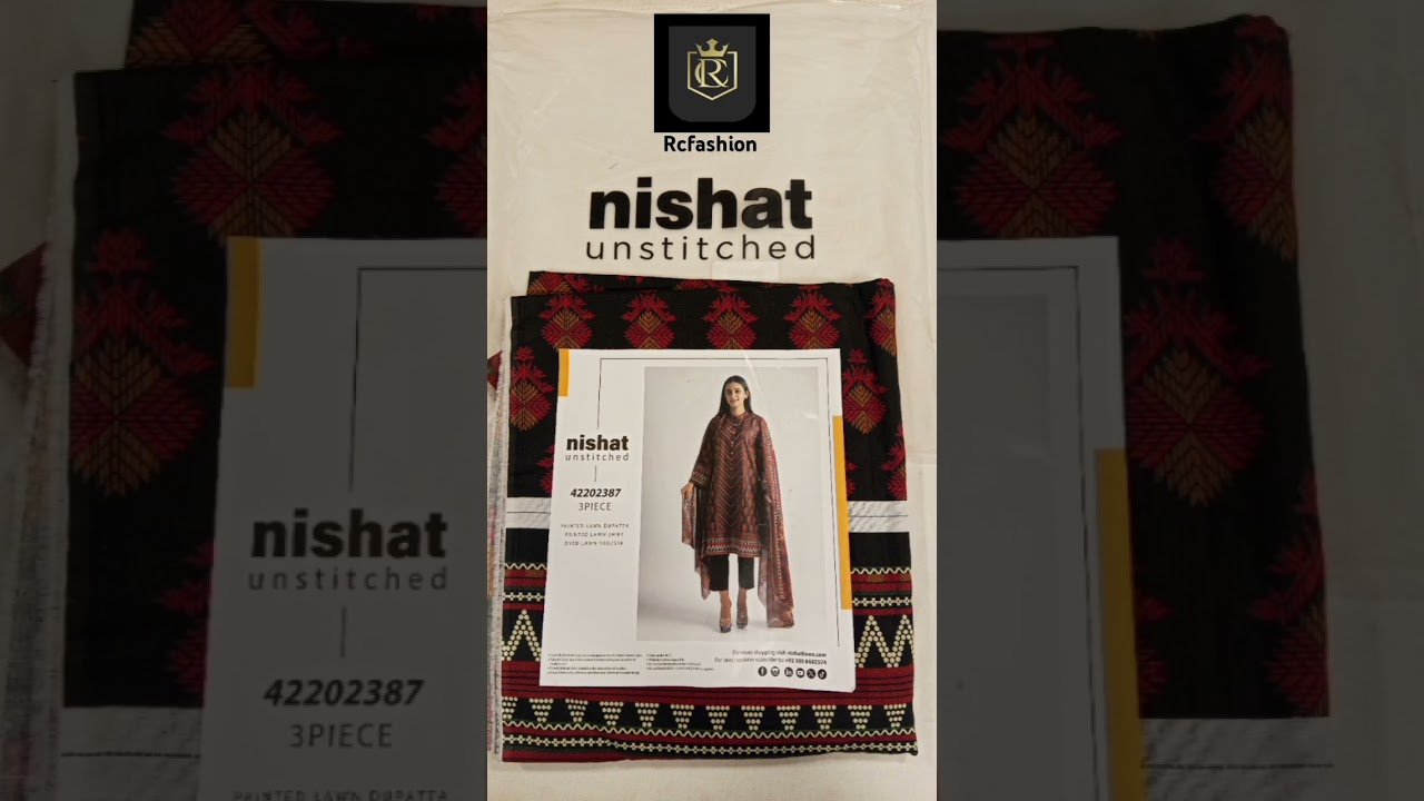 *✍️NISHAT UNSTITCHED 3PC LAWN✍️*