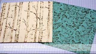 Inking a Raised Embossed Image using Stampin' Up products