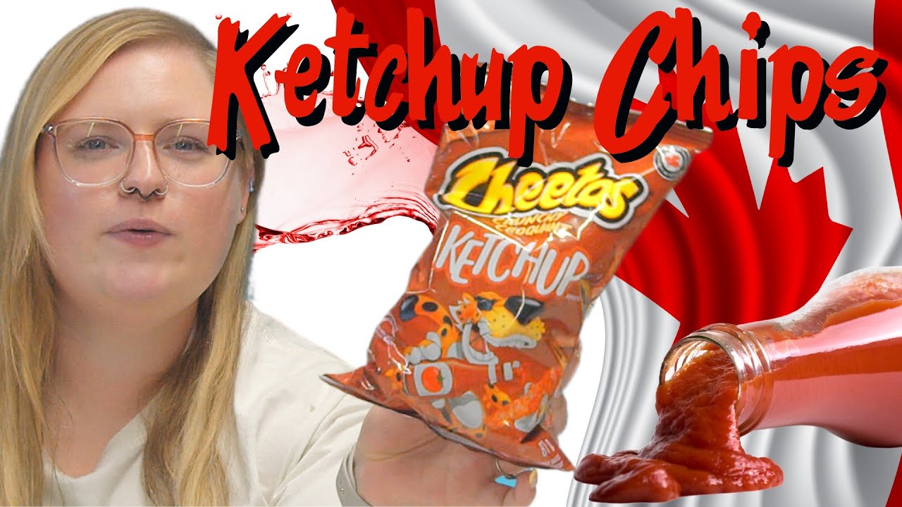 Americans TRY Ketchup Chips