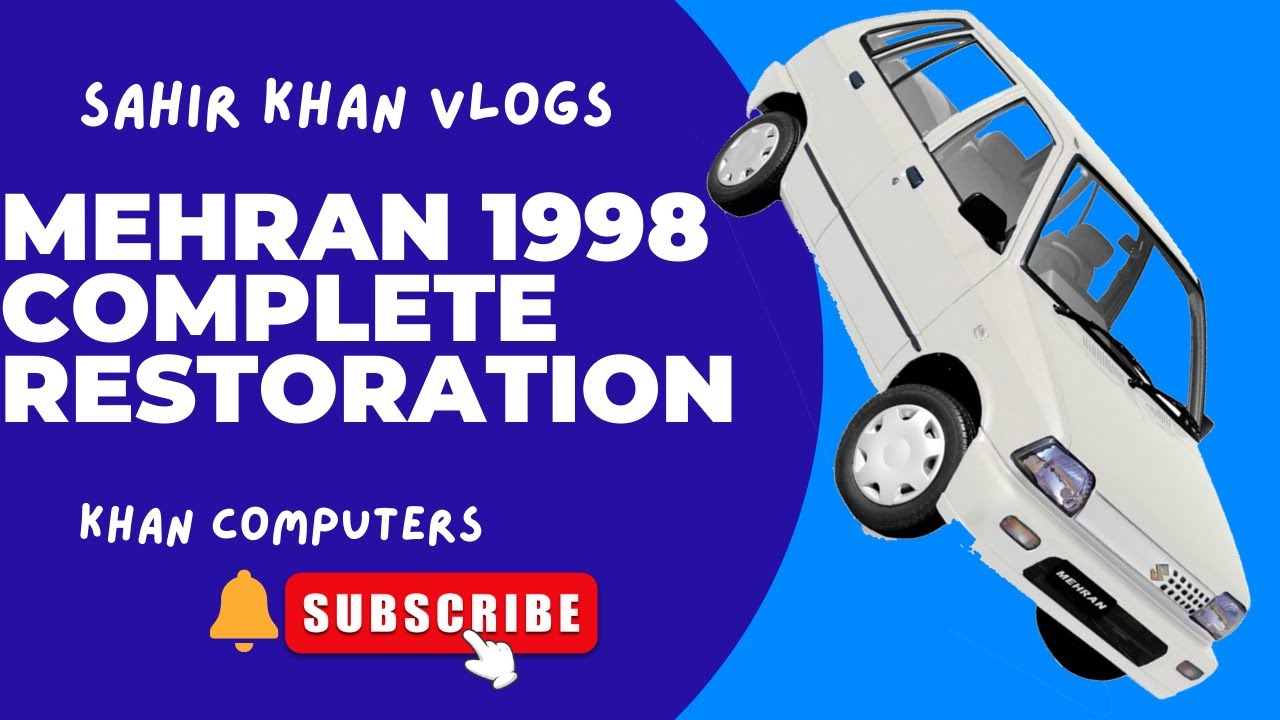 Mehran 1998 - Side Panels Perfectly Restored! #13 - YouTube