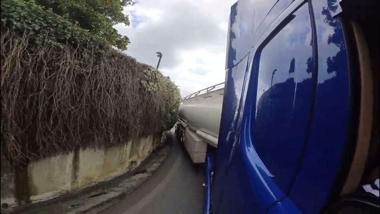 Ασκήσεις ακριβείας με Scania στην Πορταριά