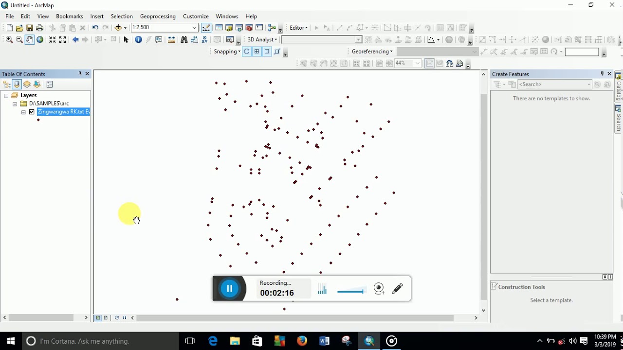How to add data in ArcGIS 10.3.1 - YouTube