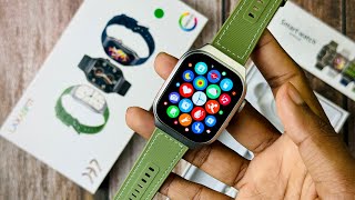 Laxasfit H7 Smartwatch with curb-display Unboxing❗️