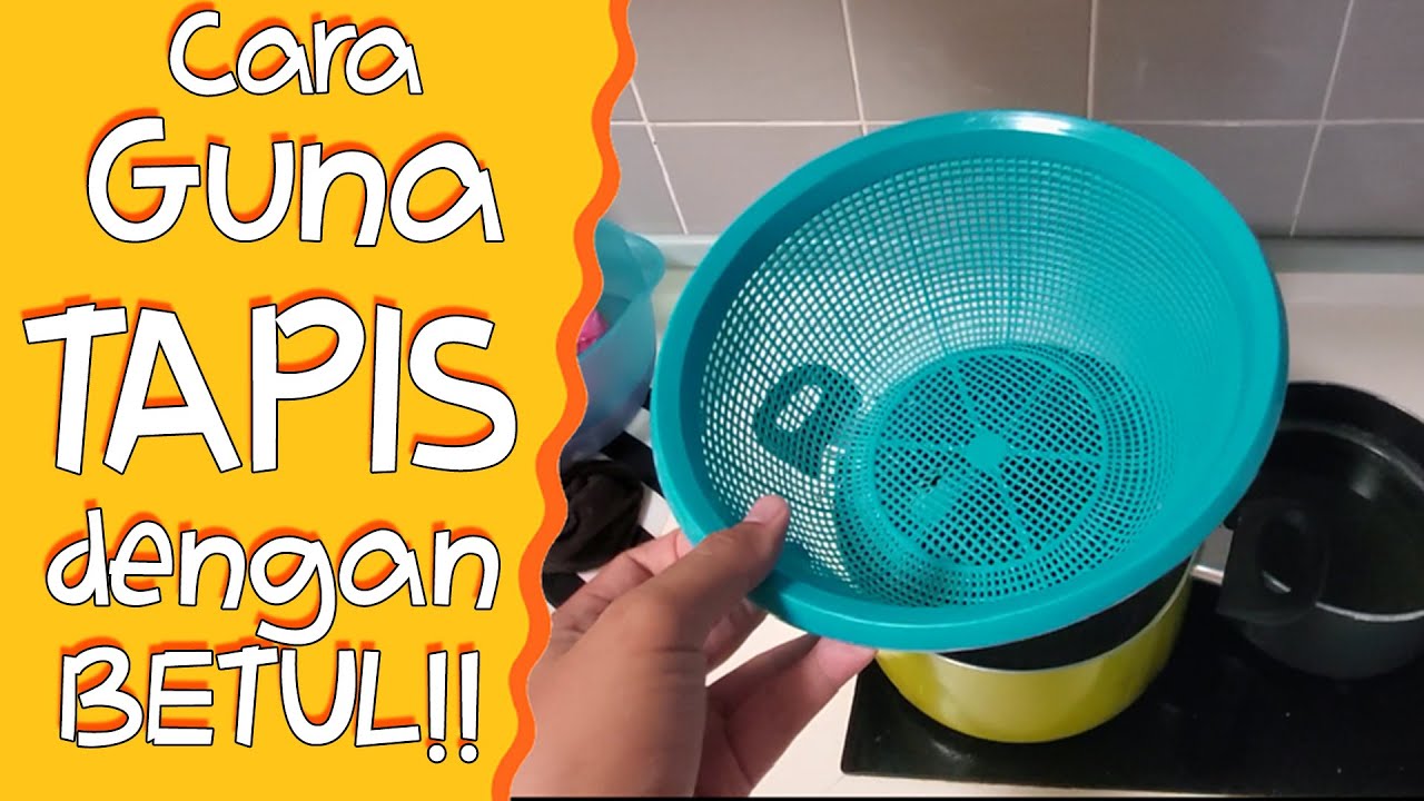 CaraCara Yang Betul Untuk Guna Tapis Dekat Dapur!! HOW TO USE SIFTER CORRECTLY! YouTube