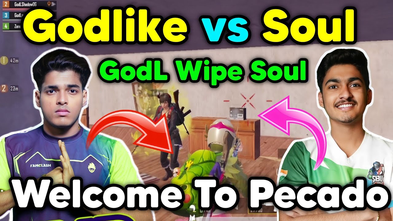 Godlike vs Soul latest 4v4 fight 🔥 Welcome to Pecado 🇮🇳 - YouTube