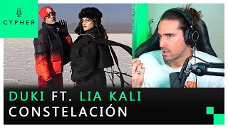 REACCIÓN a DUKI, Lia Kali - Constelación (Video Oficial)