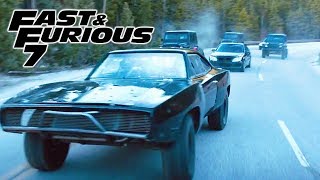 Plane Drop Scene 3/3 - FAST and FURIOUS 7 (Charger, Impreza, Wrangler, Challenger, Camaro) 1080p