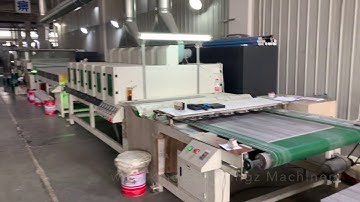 SPC Flooring UV Coating Machine