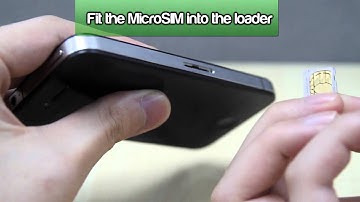 How to Insert a SIM Card into Apple iPhone 4