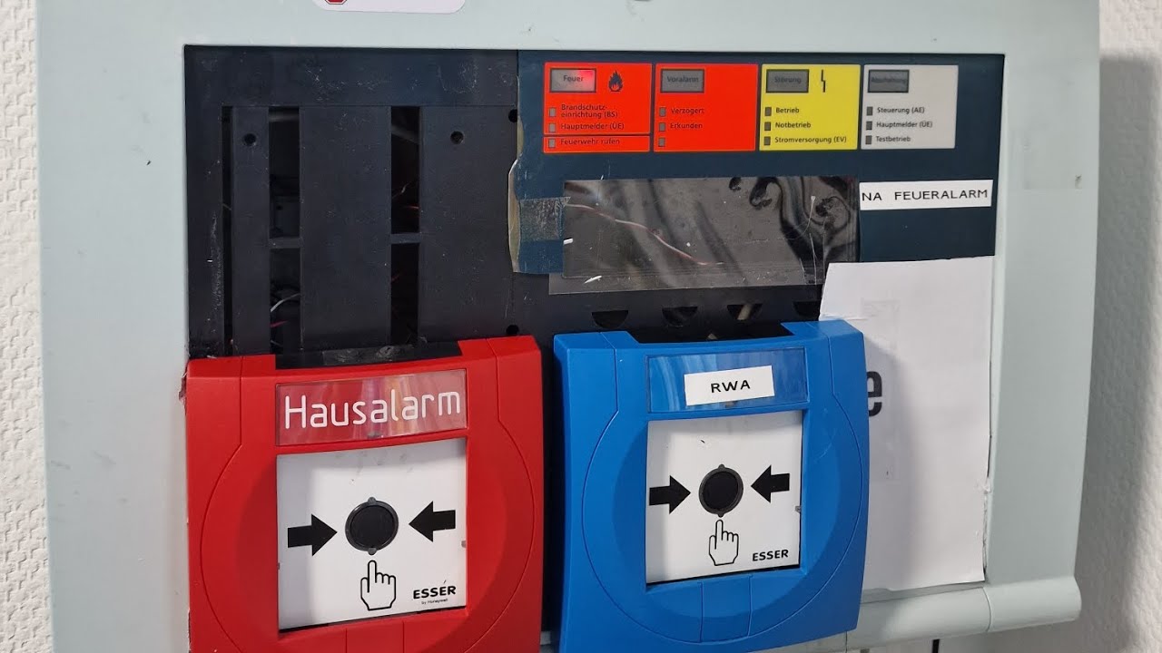Neuer Hausalarm mit Rwa rauchabzug 
