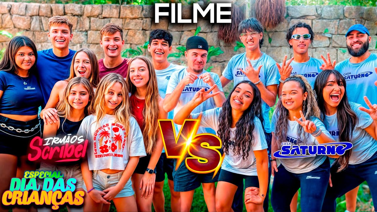 CASA SATURNO VS IRMÃOS SCRIBEL GINCANA DO DIA DAS CRIANÇAS - o filme •Irmãos Scribel•