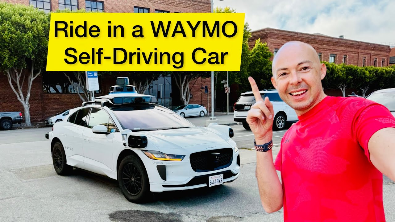 My First Waymo Ride in San Francisco - Self-Driving Car Almost Gets Hit! (Full Experience)