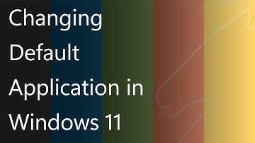 Change Default Application Windows 11