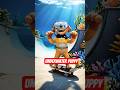 Underwater Puppy 🐶 Skateboarding #shortsfeed #shorts #cartoon #shortsviral #animation
