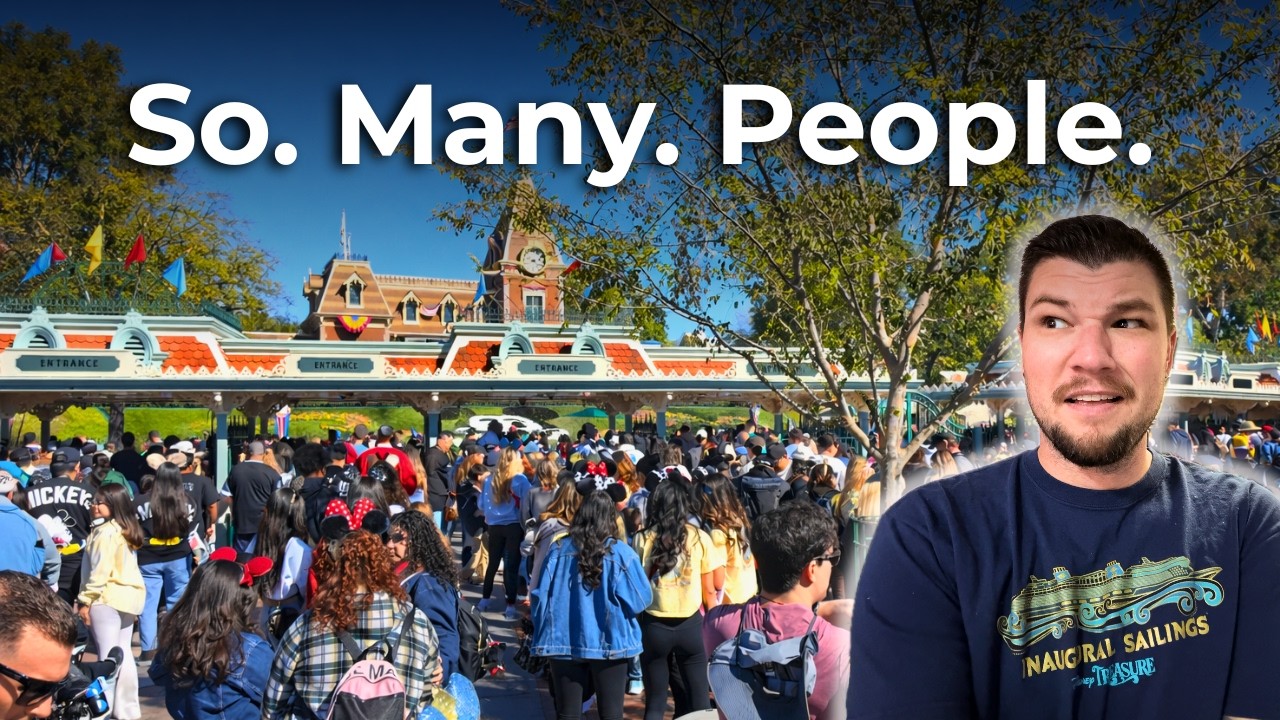 Disneyland Was PACKED 😳 | Celebrating the 70th Anniversary with the Busiest Day in 2 Years?!