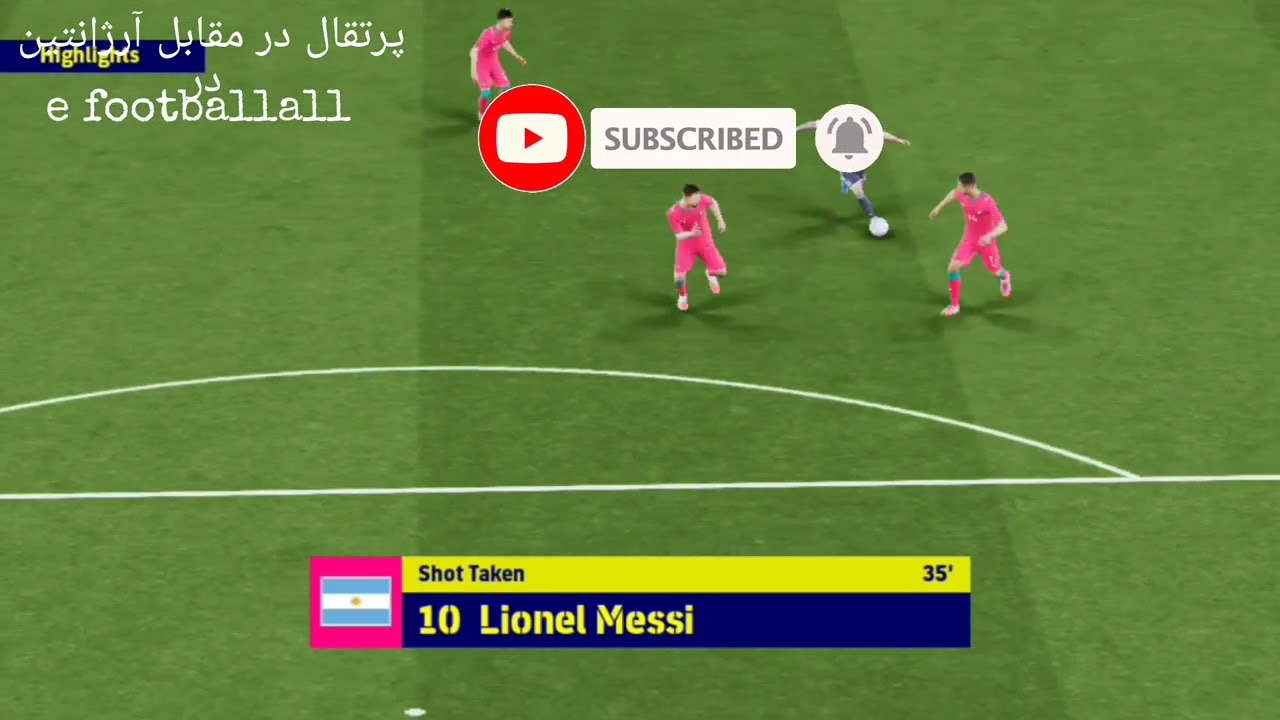 چالش گیم   چند گل و خلاصه بازی پرتقال در مقابل آرژانتین 😗