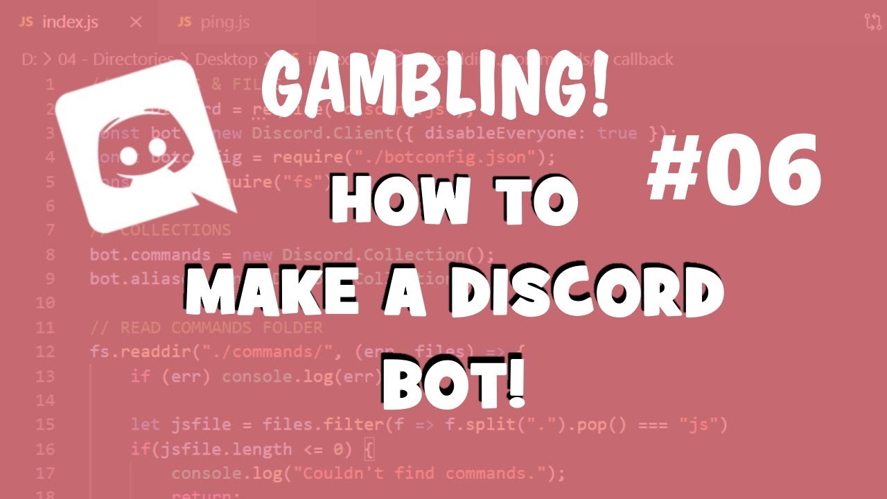 How to make a Discord Bot Gambling! YouTube