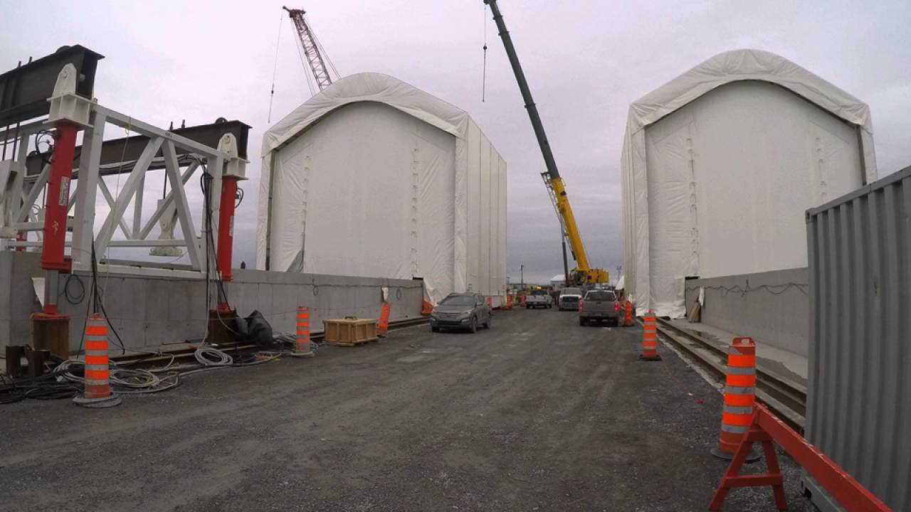 SSLC/Champlain Bridge Project Norseman Structures YouTube