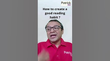 How to create a good reading habit? | AskPatrick | Patrick Dsouza | 6 times CAT100%ile