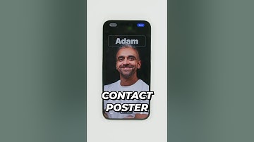 How To Create Contact Poster On iOS17!