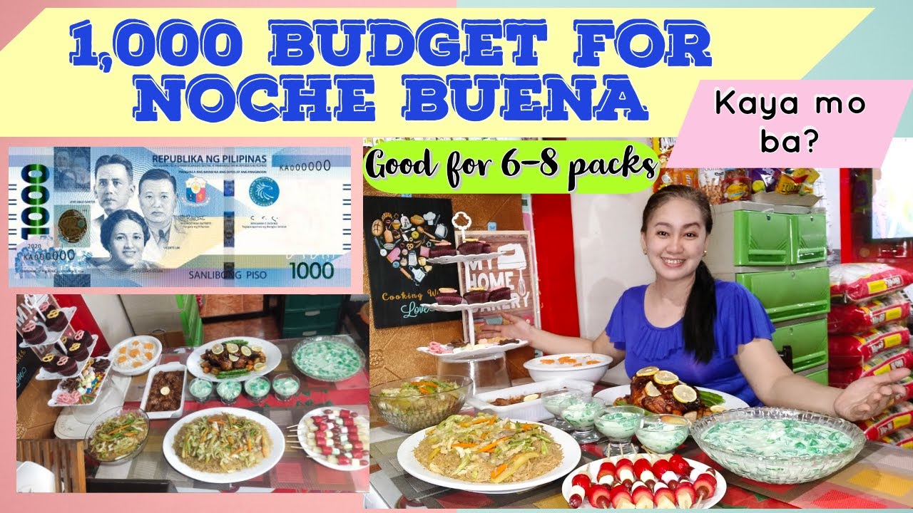 P Noche Buena Challenge Kaya Ba Recipes W Costing Tipid Tips