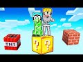 Omz lucky block skyblock minecraft mod battle