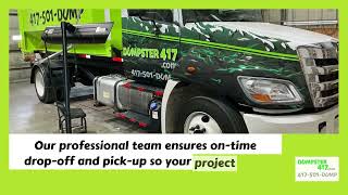 Dumpster Rental Service in Marshfield MO - Dumpster417
