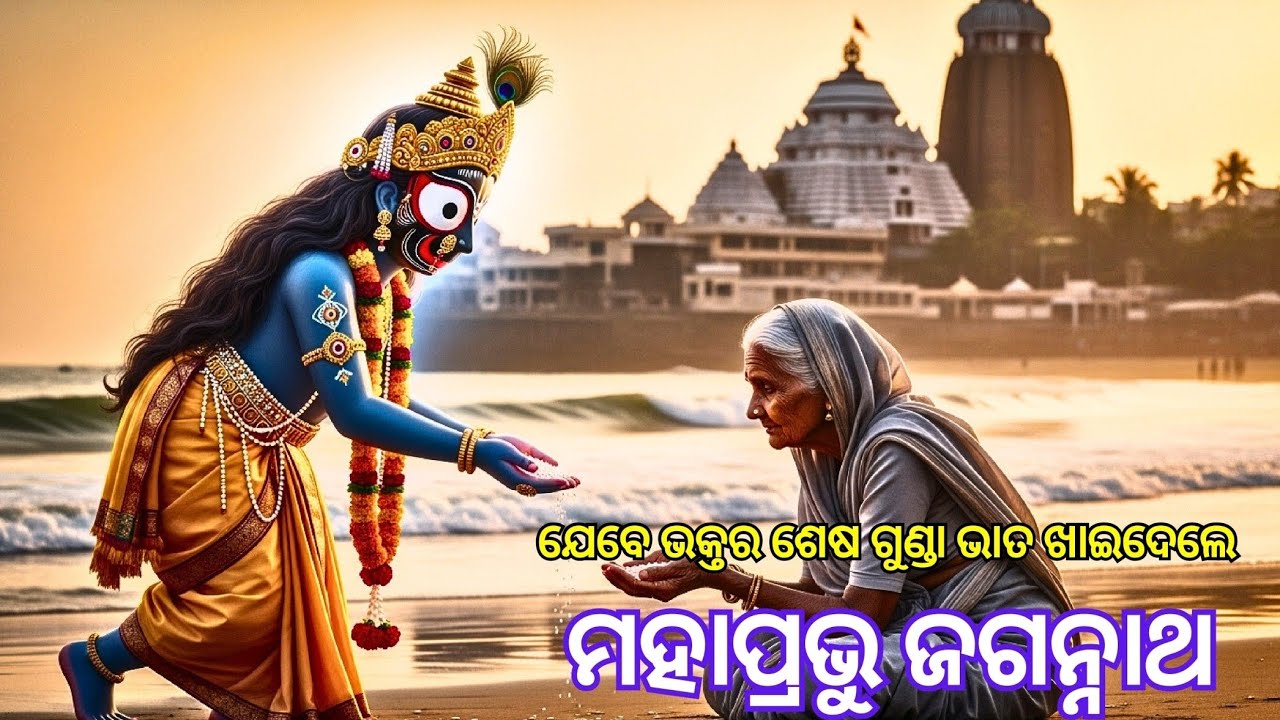 ଯେବେ ଏକ ଭୋକିଲା ବିଧବା ମହାପ୍ରଭୁ ଜଗନ୍ନାଥଙ୍କୁ ଅର୍ପଣ କଲା ଶେଷ ଗୁଣ୍ଡା ଚାଉଳ।ଏକ ବିଧବାର ସତ୍ୟ ଭକ୍ତି