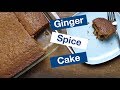 🔵 Buttermilk Ginger Spice Cake Recipe