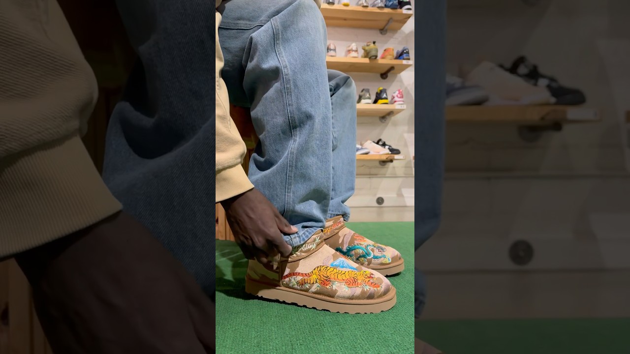 Have you checked out the new Palace x Ugg Mini boot? 