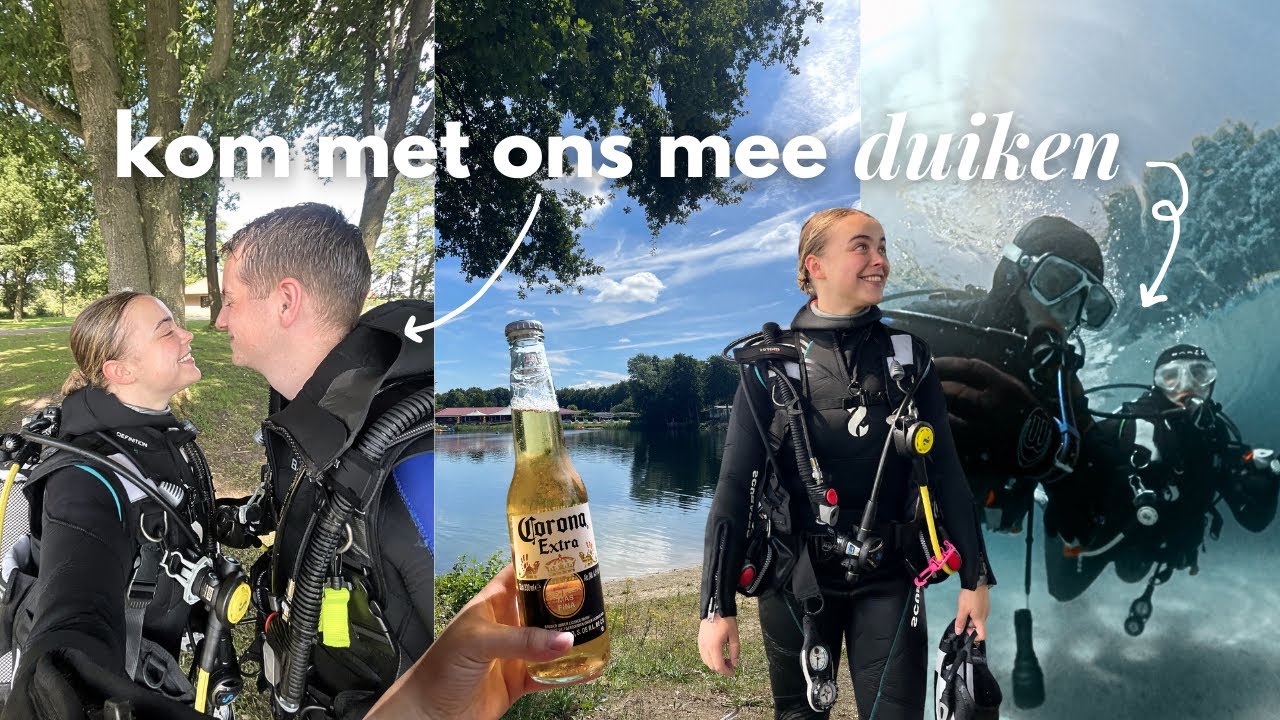 onze nieuwe camera testen tijdens het duiken 🌊📹 | duikvlog