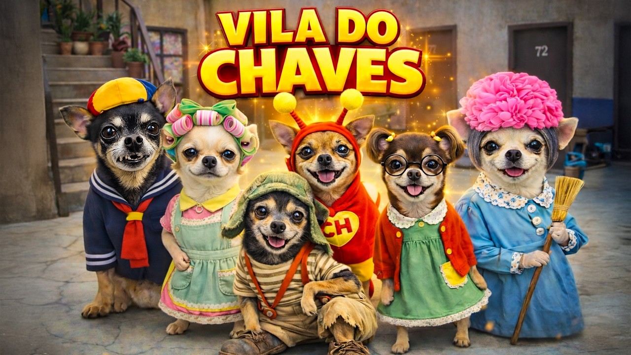 E SE A VILA DO CHAVES FOSSE PET? 🐶🏘️