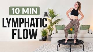 10 Minute Rebounder Workout for Lymphatic Drainage | Easy Follow Along