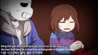 [Vietsub]【Undertale】Stronger Than You Response (ver  Frisk) - Animation