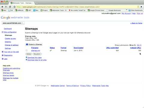 How to Add a Sitemap.xml File to Google Webmaster Tools
