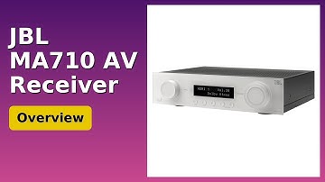 REVIEW (2025): JBL MA710 AV Receiver. Features.