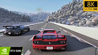 1380 BHP Ferrari F50 1995' VS Supercars - Forza Horizon 6 | RTX 5090 32GB (8K 60FPS)