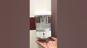 Automatic touchless hand sanitizer dispenser